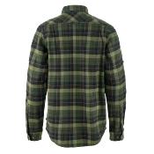 Chemise Singi Heavy Flannel Shirt - Black/Deep Forest