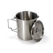 Stainless Steel Camping Pot 0,75 L
