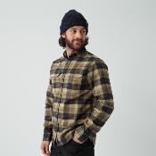 Chemise Singi Heavy Flannel Shirt - Autumn Leaf/Dark Navy