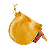 Bourse Buckskin Drawstring Pouch