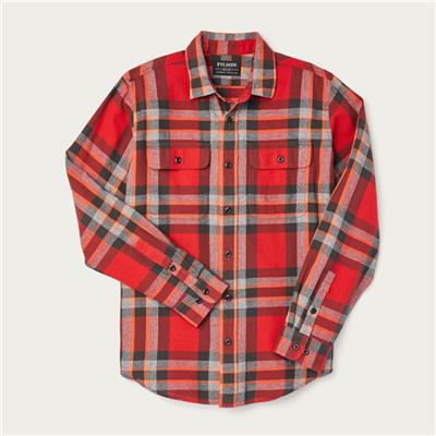 Chemise Scout Shirt - Red Black Flame