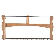 Scie Folding Wooden Bucksaw - Hickory