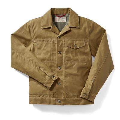 Veste Tin Cloth Short Lined Cruiser - Tan