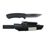 Couteau Bushcraft Survival Black