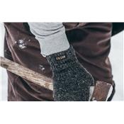 Gants Laine Full Finger Knit Gloves - Charcoal