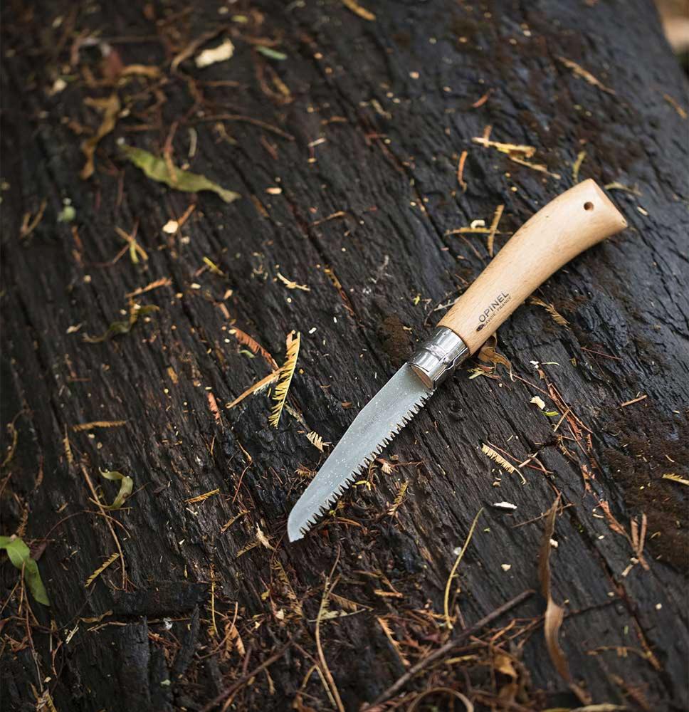 Couteau Opinel N°07 Carbone - Pyrene Bushcraft