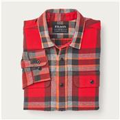 Chemise Scout Shirt - Red Black Flame