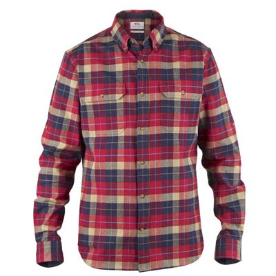 Chemise Singi Heavy Flannel Shirt - Deep Red