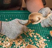 Croche en chêne pour Droitier SK1 Oak - 25 mm Spoon Knife