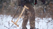 Folding Wooden Bucksaw - Erable