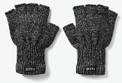 Mitaines laine Fingerless Knit Gloves - Charcoal