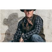 Wool Mackinaw Vest - Forest Green