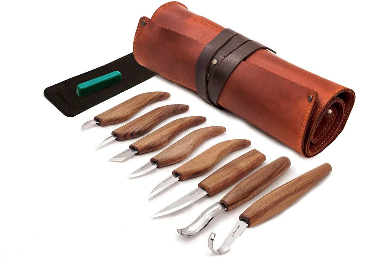 BeaverCraft Deluxe Wood Carving Set S18X - Pyrene Bushcraft