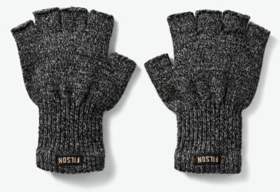 Mitaines laine Fingerless Knit Gloves - Charcoal