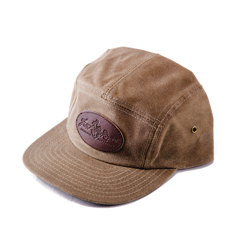 Waxed Canvas Cap 5 Panels Frost River Pyrene Bushcraft