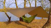 Ultralight Tarp 3x3 - Dark Olive
