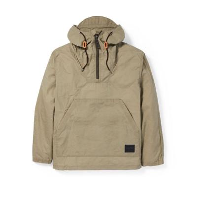 Lightweight Waxed Anorak - Grey Khaki