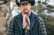 Western Vest - Charcoal