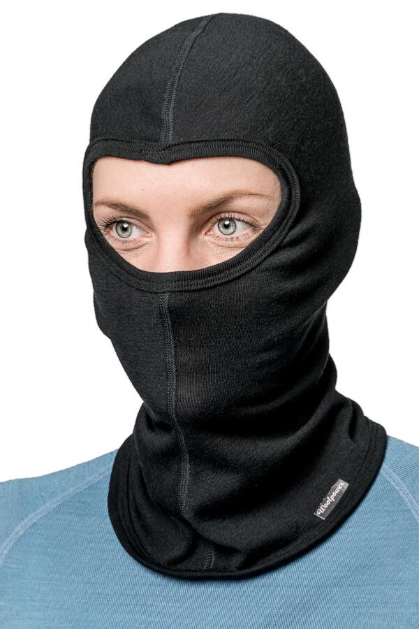 Cagoule balaclava 200 Woolpower, cagoule ideale pour ameliorer son confort  lors de la pratique des activites d'hiver