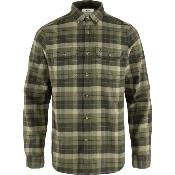 Chemise Singi Heavy Flannel Shirt - Green/Deep Forest