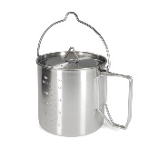 Stainless Steel Camping Pot 1,35 L