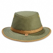 TWC7 Outback Waxed Cotton - Green Tan