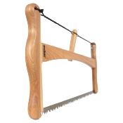 Scie Folding Wooden Bucksaw - Hickory