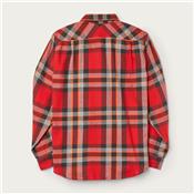Chemise Scout Shirt - Red Black Flame