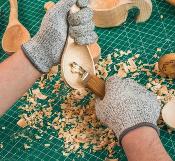 Croche en chêne pour Droitier SK1 Oak - 25 mm Spoon Knife