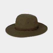 Waxed Rugged Fedora - Green