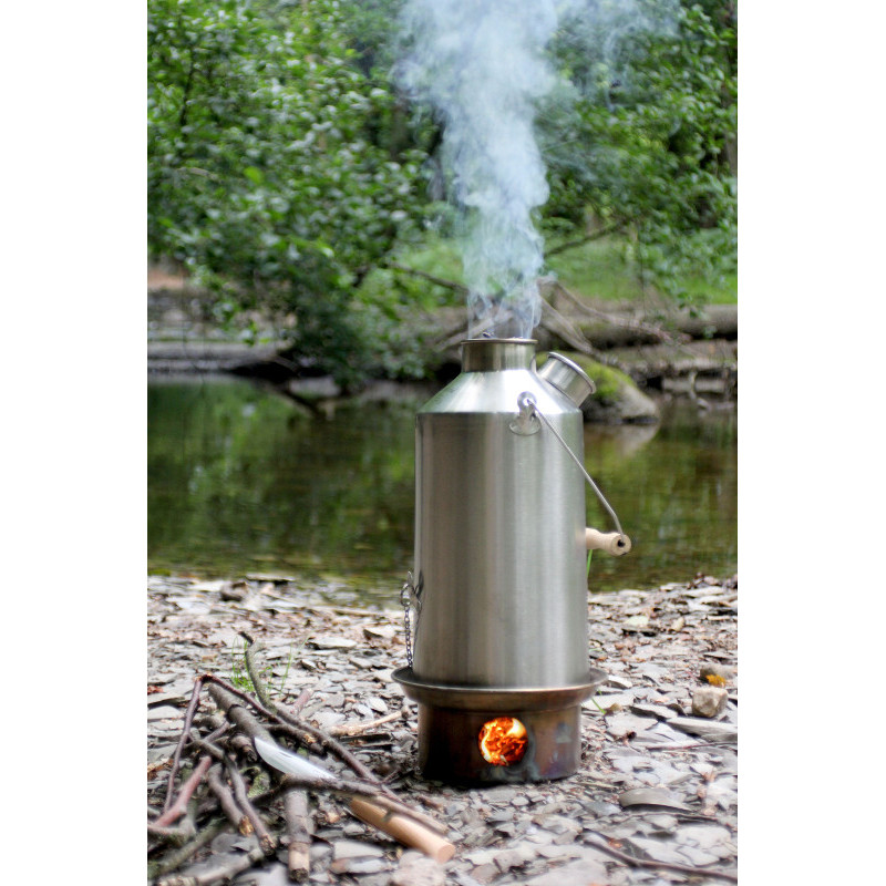 Bouilloire bushcraft Inox 3 litre Muurikka scandinave camp bivouac