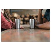 Gobelets Steel Pint Cup 473 ml - Pack de 4