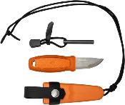 Couteau Eldris Neck Knife kit - Burnt Orange