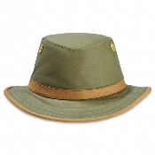 TWC7 Outback Waxed Cotton - Green Tan