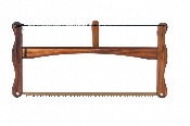 Folding Wooden Bucksaw - Noyer
