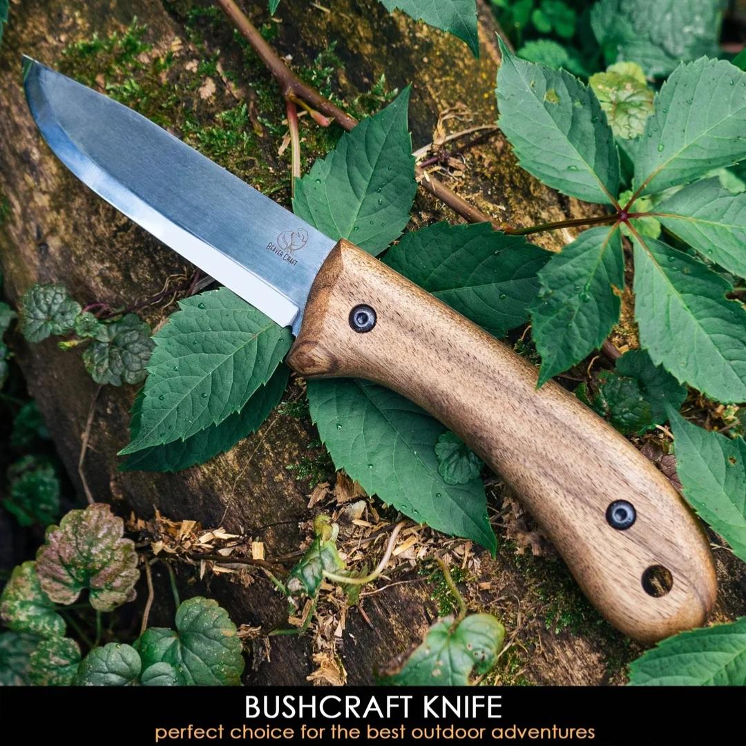 Couteau Bushcraft BSH2 Glacier Carbon