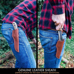 Couteau Bushcraft BSH2 Glacier Carbon