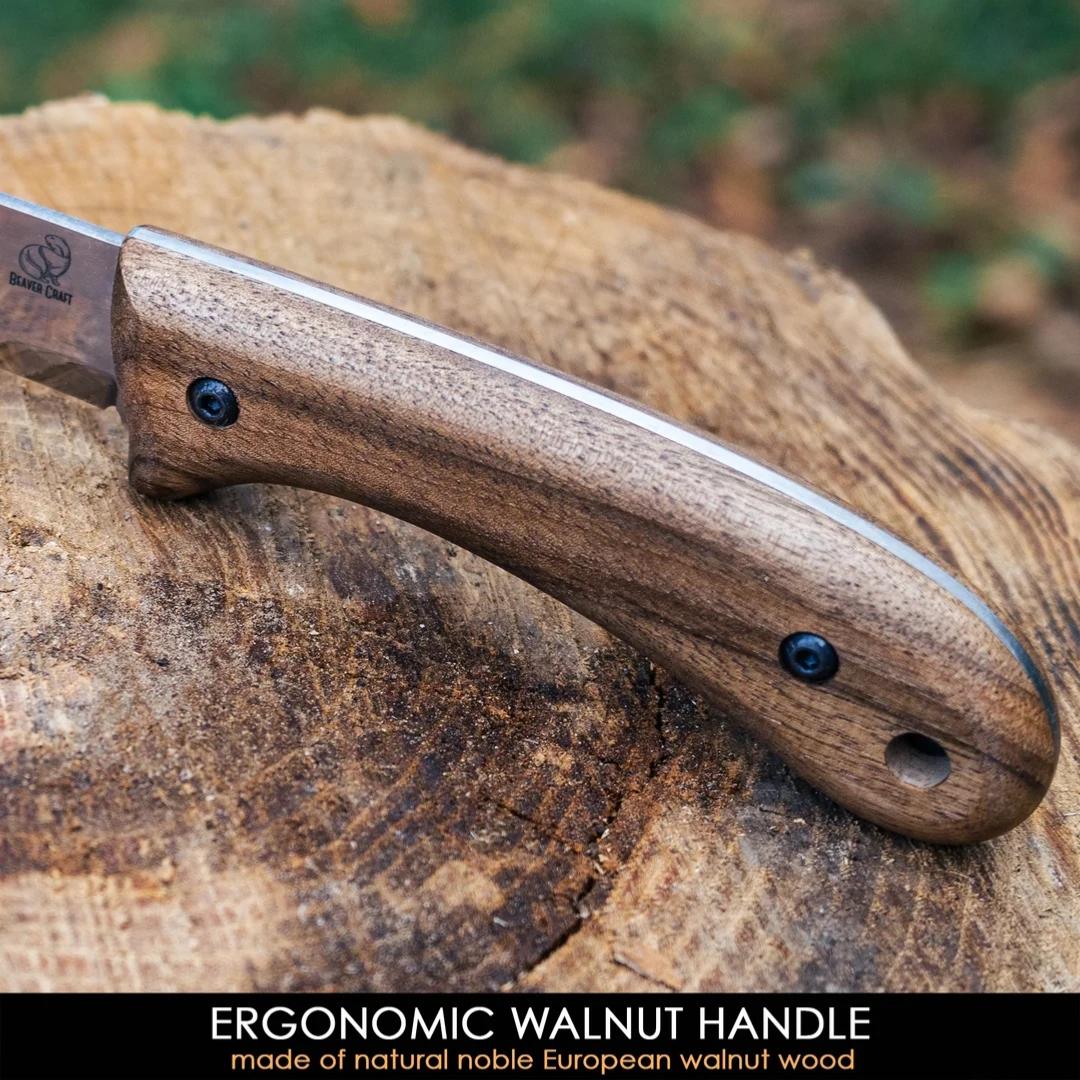 Couteau Bushcraft BSH2 Glacier Carbon