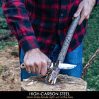 Couteau Bushcraft BSH2 Glacier Carbon