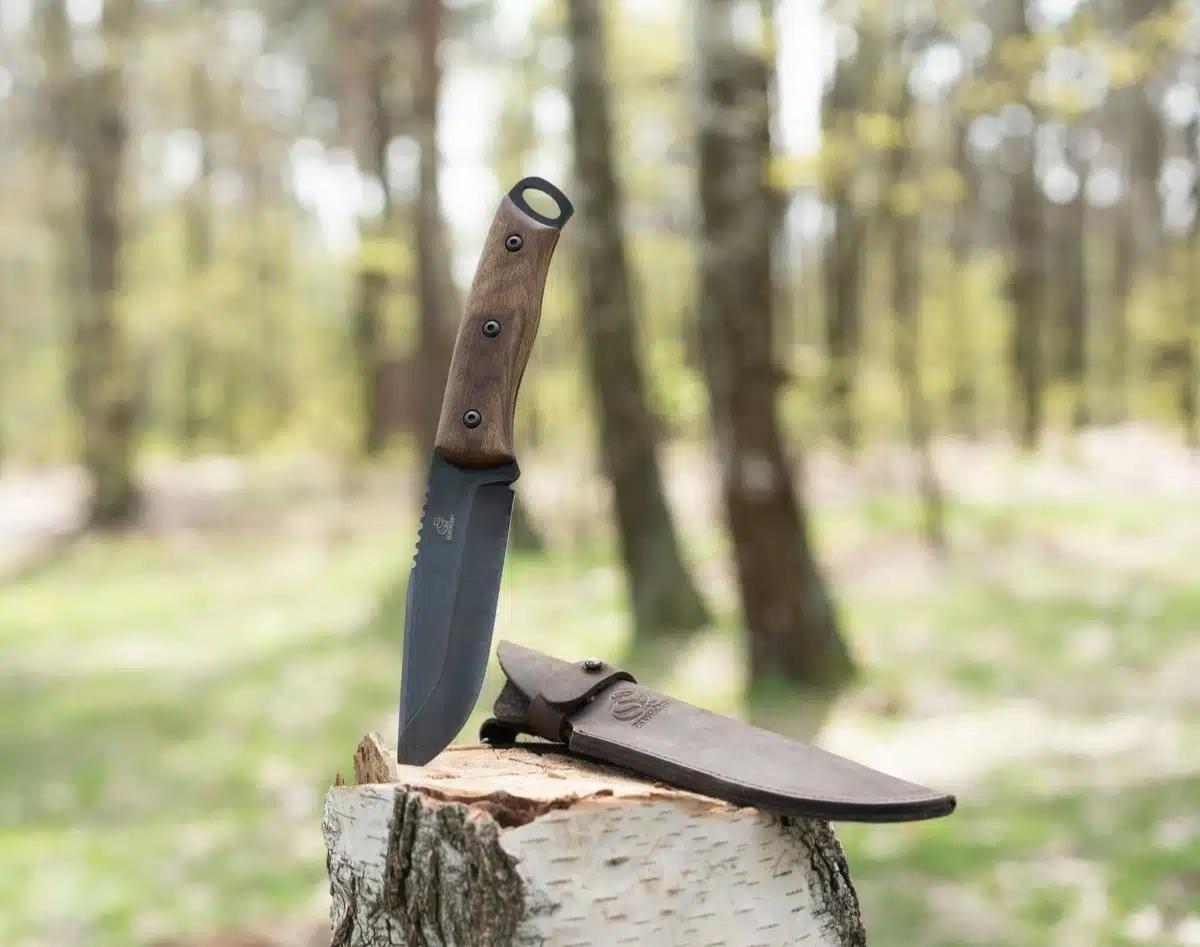 Couteau Bushcraft BSH4 Dusk Carbon