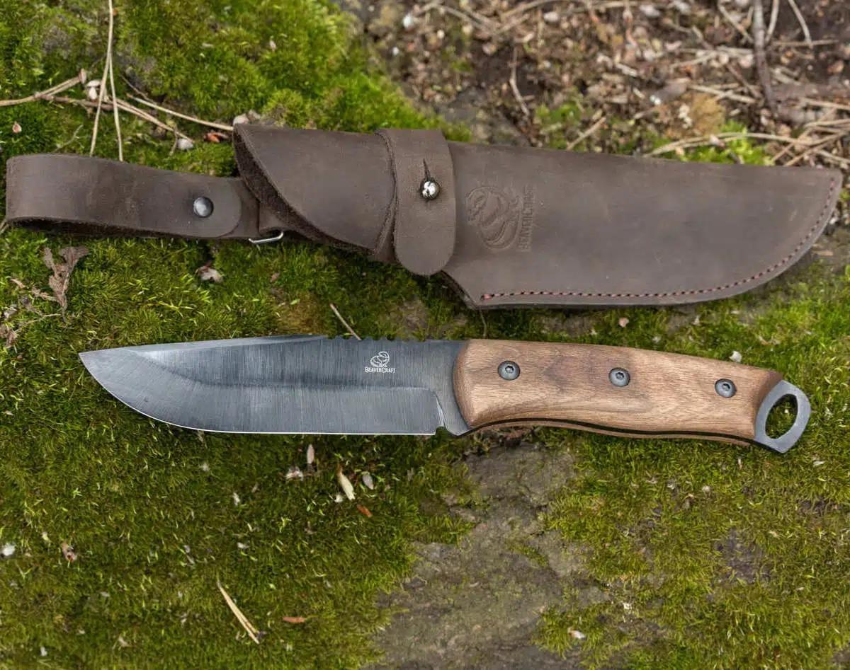 Couteau Bushcraft BSH4 Dusk Carbon