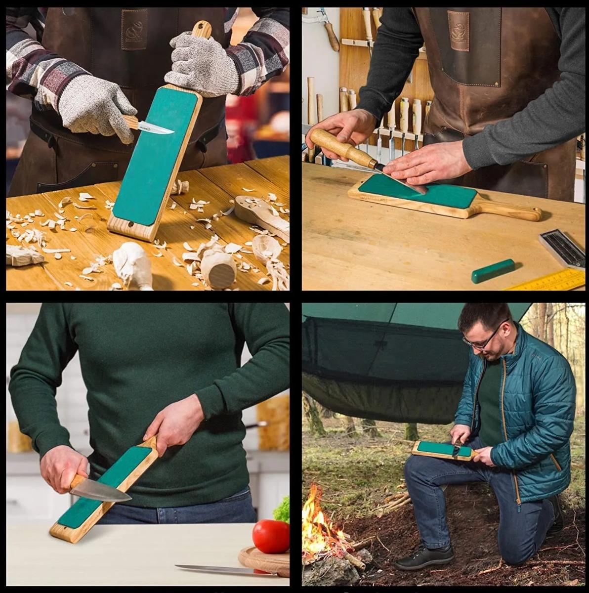 Paddle Strop LS1P1 pour Couteaux avec Pâte à Polir