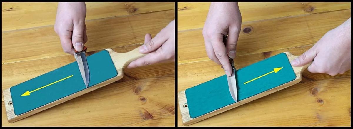 Paddle Strop LS1P1 pour Couteaux avec Pâte à Polir
