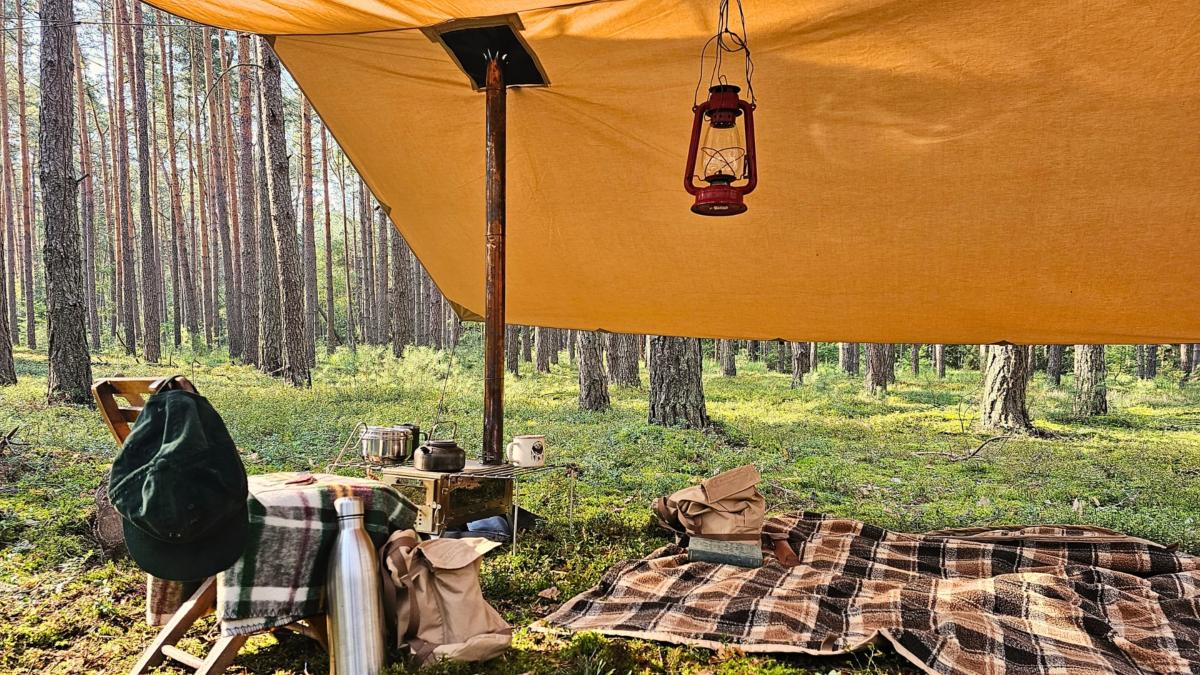 tarp 4x3m Bushmen Hot Tarp 4x3 - Tarp en polycoton