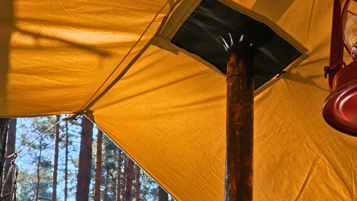 bushmen thermo tarp 4x3 Bushmen Hot Tarp 4x3 - Tarp en polycoton