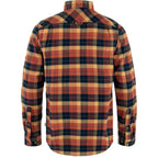 Chemise Singi Heavy Flannel Shirt - Autumn Leaf/Dark Navy