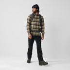Chemise Singi Heavy Flannel Shirt - Autumn Leaf/Dark Navy