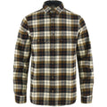 Chemise Singi Heavy Flannel Shirt - Chalk White/Dark Navy