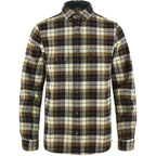 Chemise Singi Heavy Flannel Shirt - Chalk White/Dark Navy