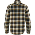 Chemise Singi Heavy Flannel Shirt - Chalk White/Dark Navy